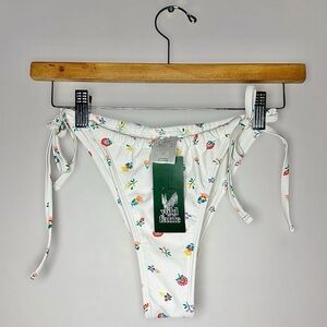 New Wild Fable White Bikini with Adjustable Side Ties